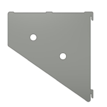 Seitenwand mit Löchern Set (2 Stk.)